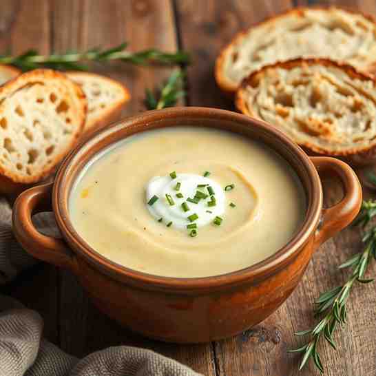 Easy Homemade Creamy Potato Soup